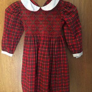 Vintage Toddler Christmas Dress